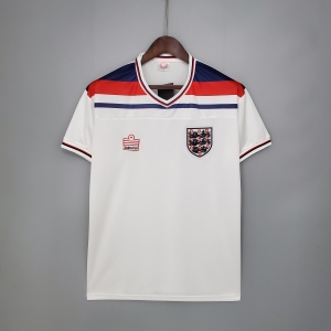 Retro 1982 England home Soccer Jersey