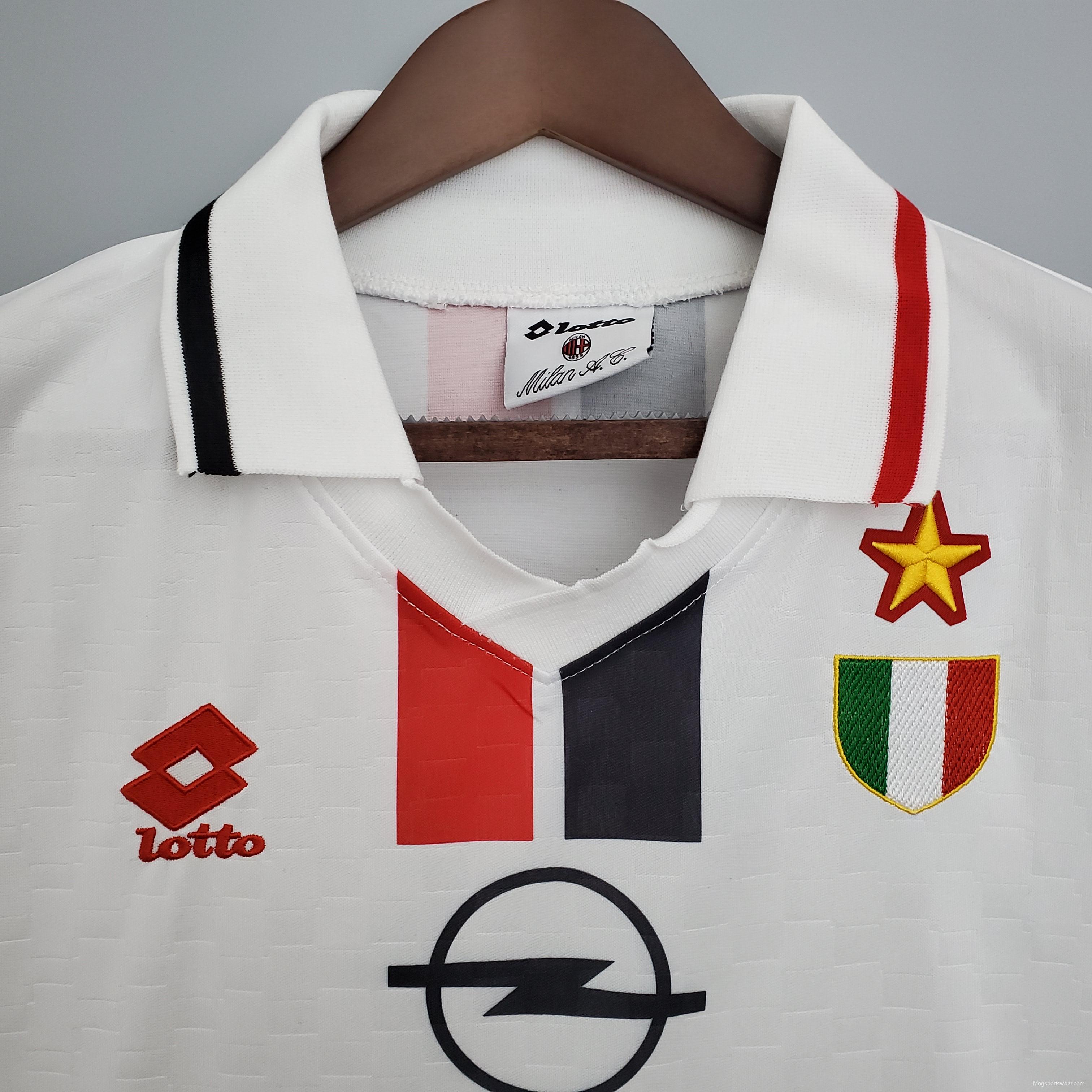 Retro 95/97 AC Milan away Soccer Jersey