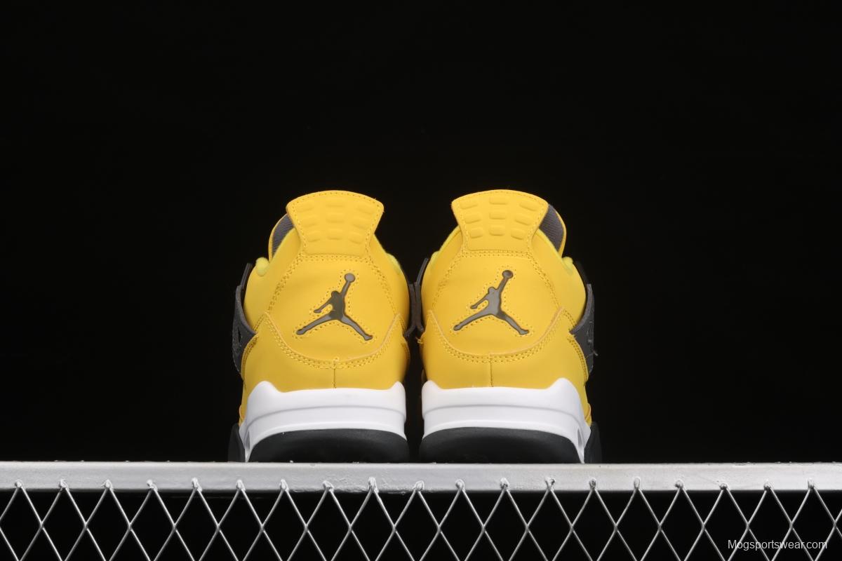 Air Jordan 4 Lightning Yellow Battery 314254-702