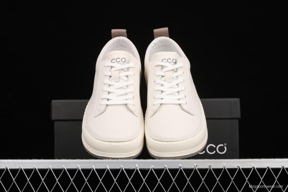 ECCO2021 Ruoku No. 8 Jianbu series spring and summer new fashion youth lace-up casual sports shoes 88013801002