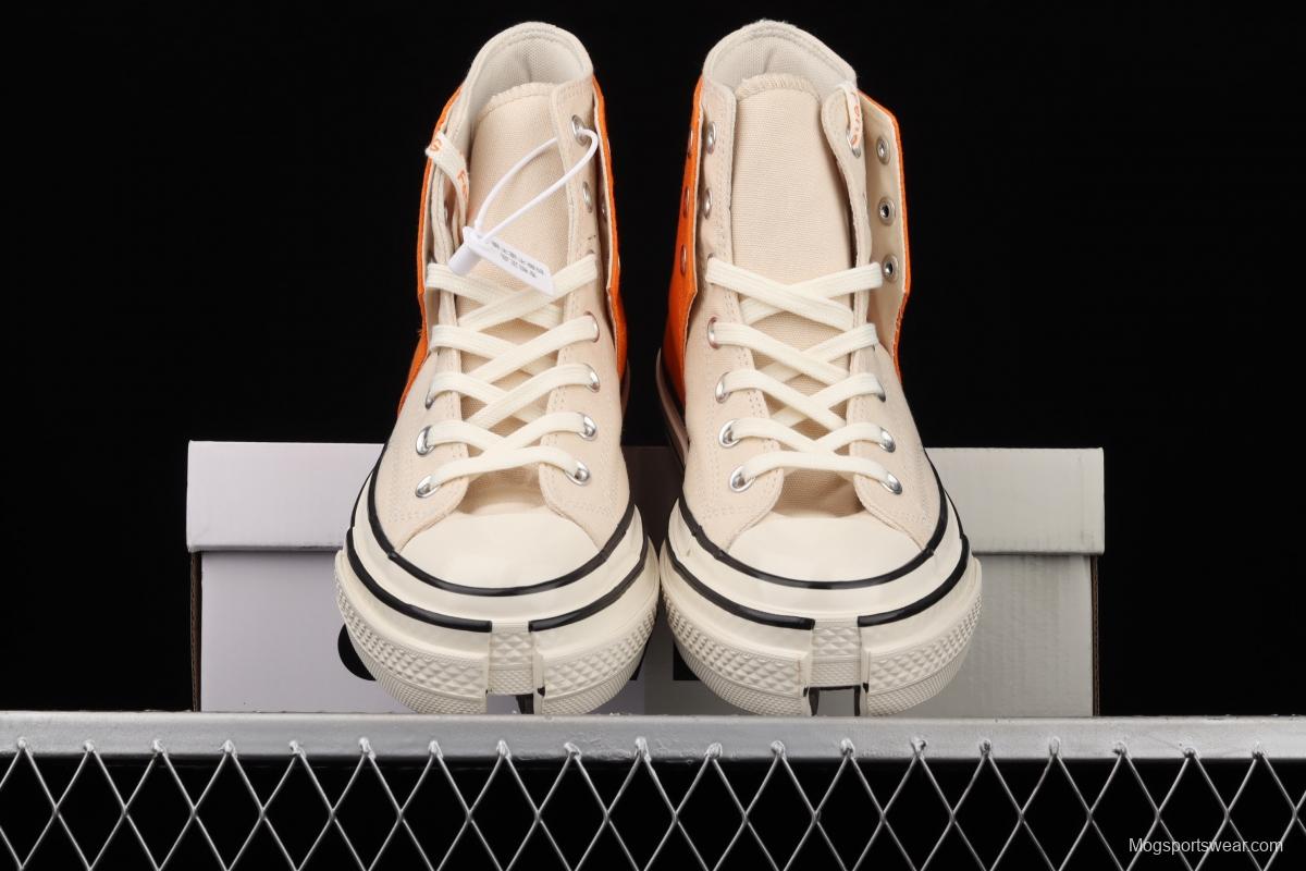 Converse x Feng Chen Wang 2in1 Chuck 70 deconstruct and reshape the joint style high top casual board shoes 169840C