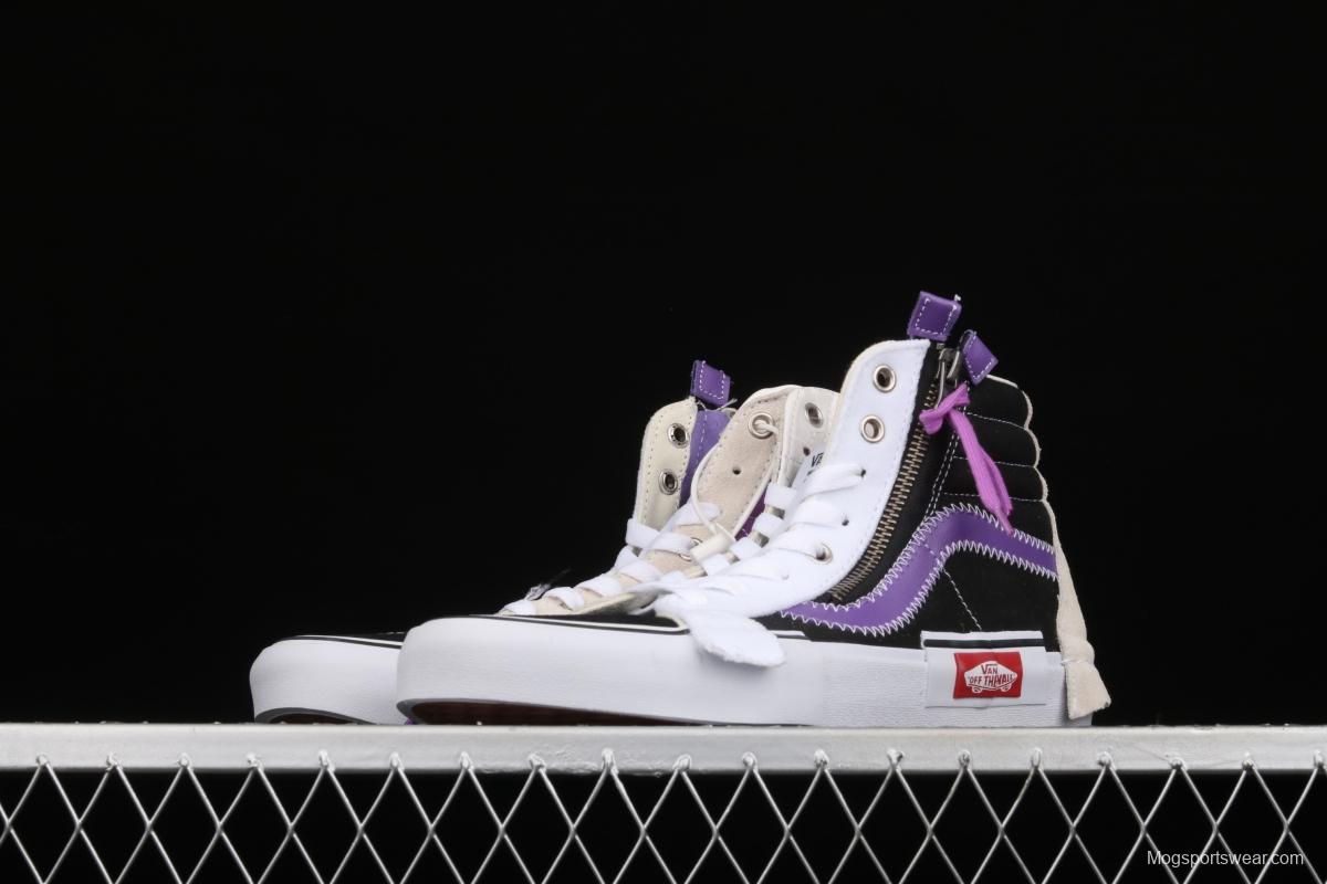 Vans SK8-Hi deconstructs 3. 0 spliced Vulcanized Board shoes VN0A3WM15F5