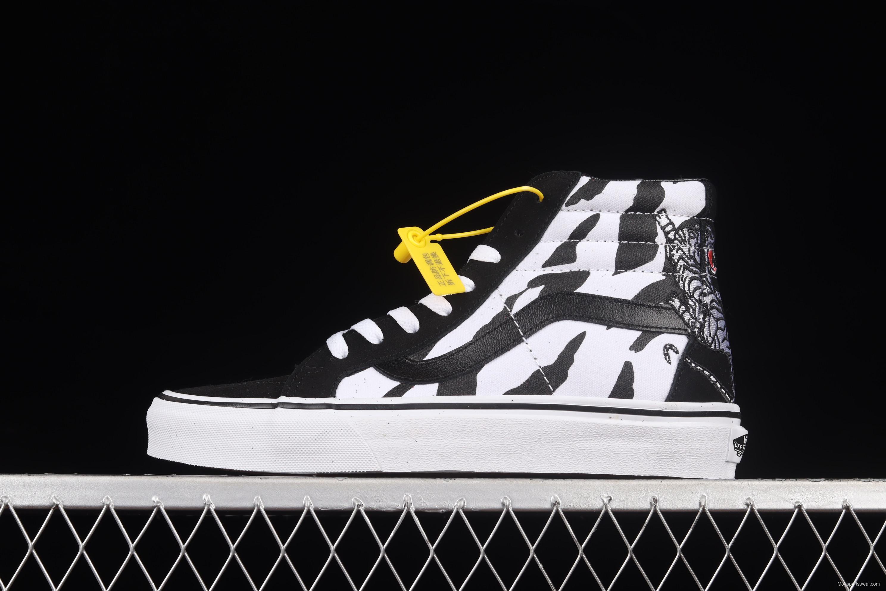 Vans Sk8-Hi Vance year of the Tiger Limited Series High-top Leisure Board shoes VN0AdidasZ5WGT