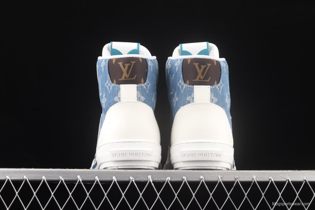 Chip purchasing version of LV Charlie high-top sports shoes