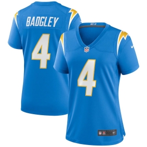 Women's Michael Badgley Powder Blue Player Limited Team Jersey