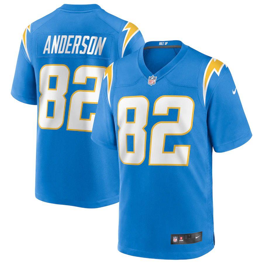 Men's Stephen Anderson Powder Blue Player Limited Team Jersey