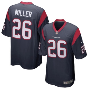 Men's Lamar Miller Navy Player Limited Team Jersey