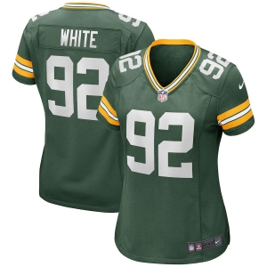 Women's Reggie White Green Retired Player Limited Team Jersey