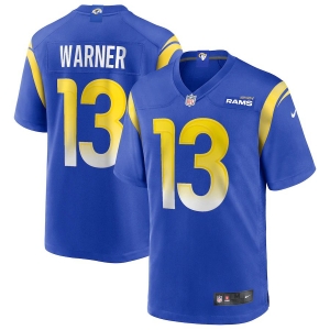 Men's Kurt Warner Royal Retired Player Limited Team Jersey