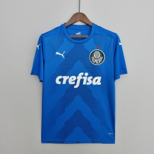 22/23 Palmeiras Goalkeeper Blue Soccer Jersey