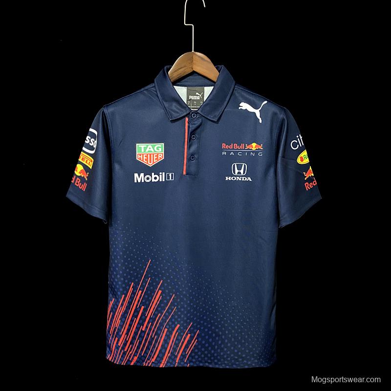 F1 Red Bull Round Neck Racing POLO