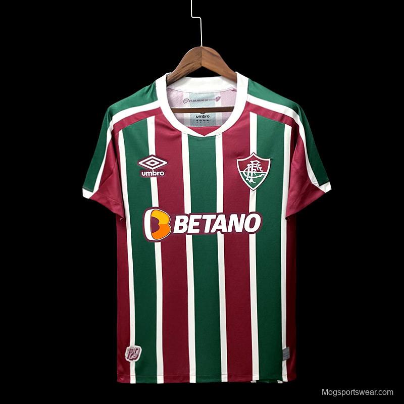 22/23 Fluminense Home  Soccer Jersey