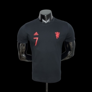 22/23 Manchester United Black T-shirts #0058