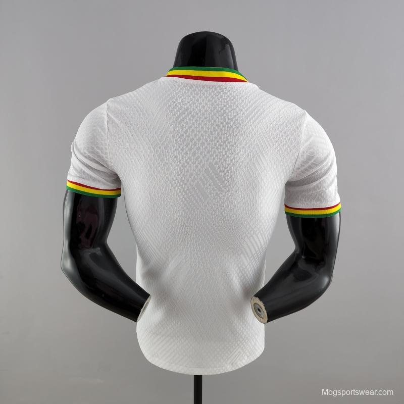 Player Version 2022 Senegal Home Soccer Jersey