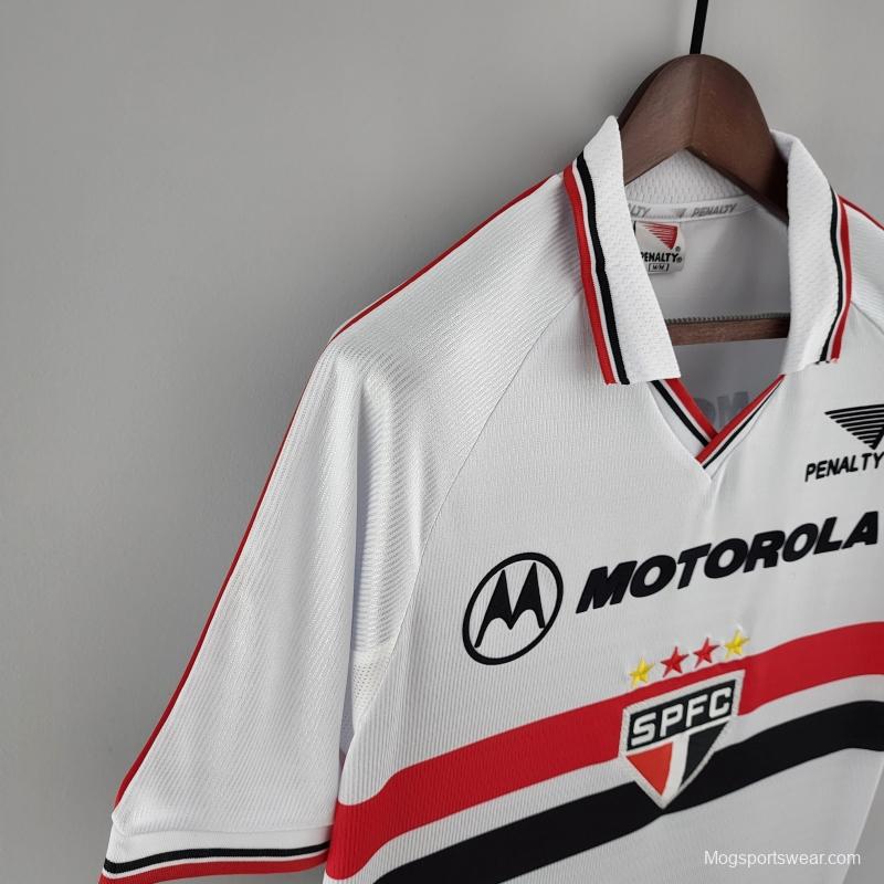 Retro Sao Paulo 1999 Home Soccer Jersey