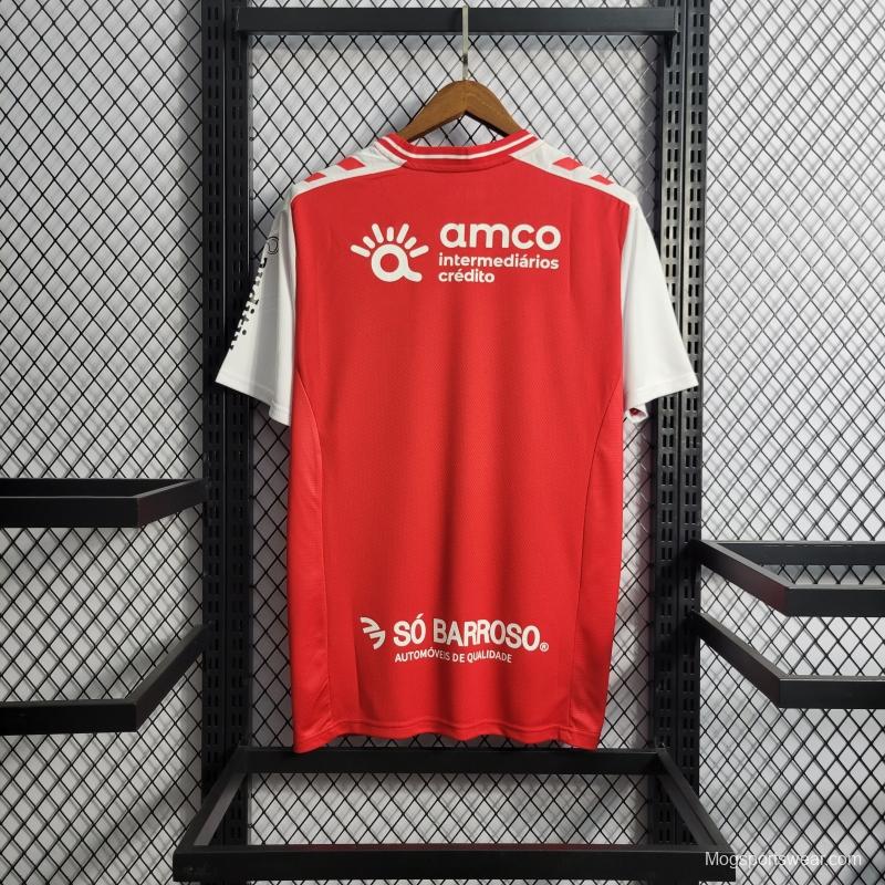 22/23 Braga Home Soccer Jersey