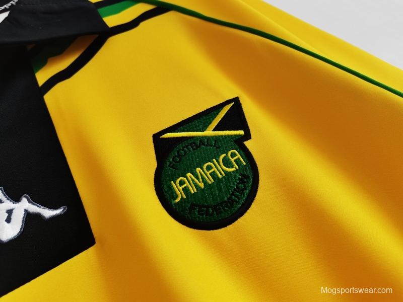 Retro 1998 Jamaica Home Soccer Jersey