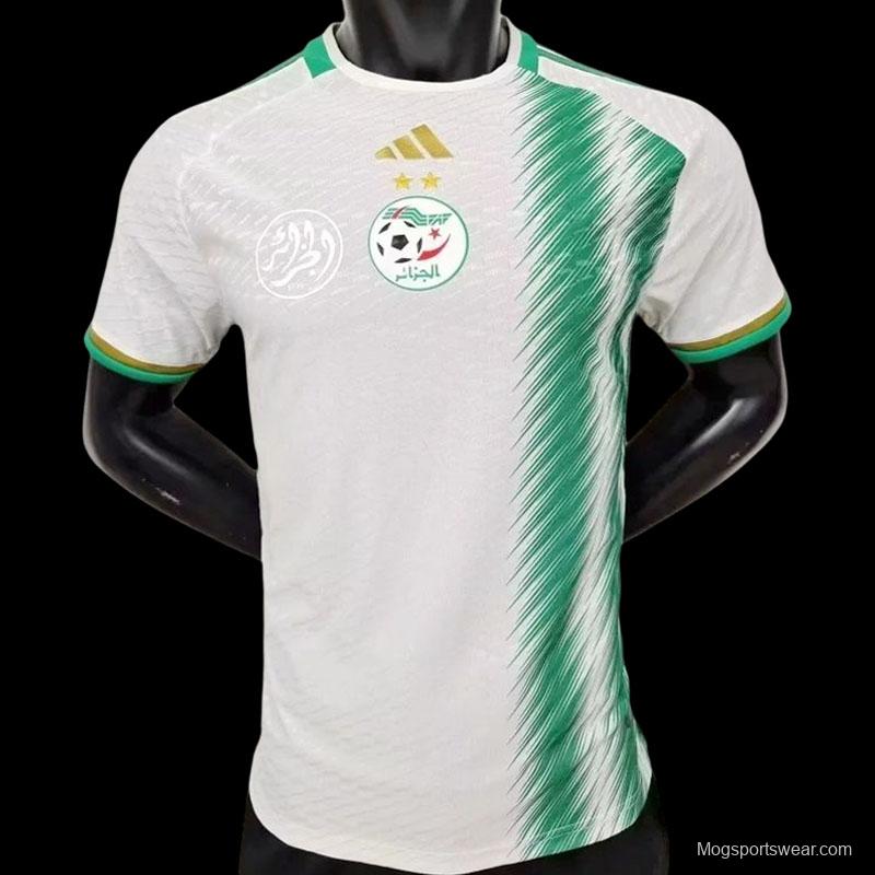 Player Version 2022 Algeria Home Jersey