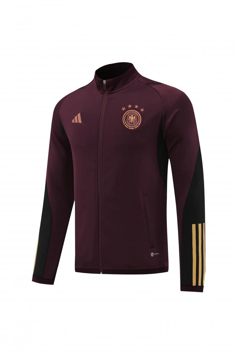 2022 Germany Wine Full Zipper Tracksuit