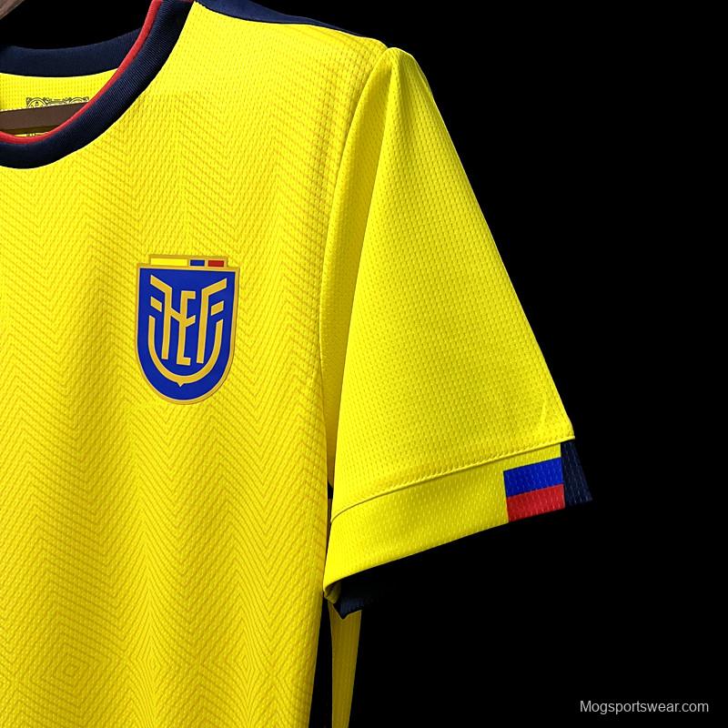 2022 Ecuador Home Jersey