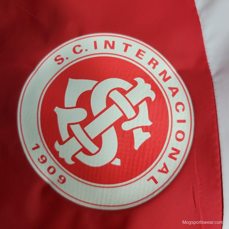 22-23 SC Internacional Red Windbreaker