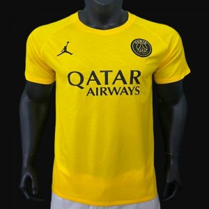 22/23 PSG X Jordan Yellow Pre-Match Jersey