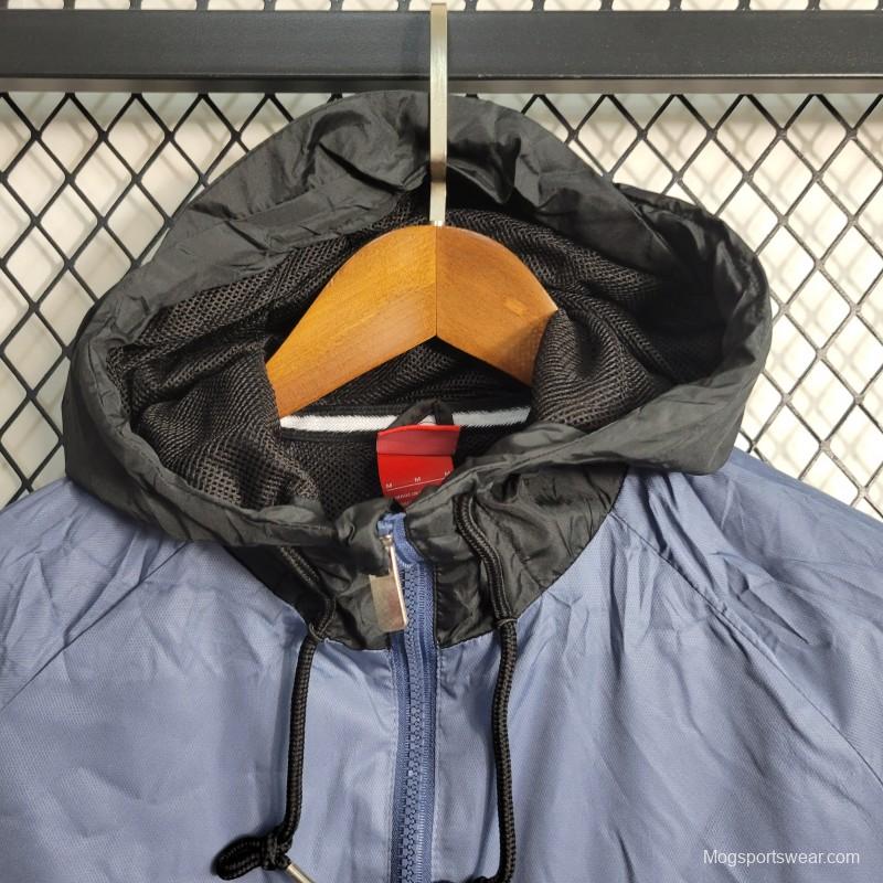 23-24 Napoli Black Windbreaker