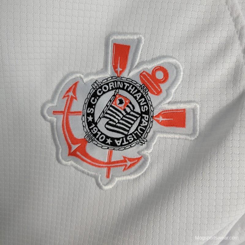 23-24 Kids Corinthians Home Jersey Size 16-28