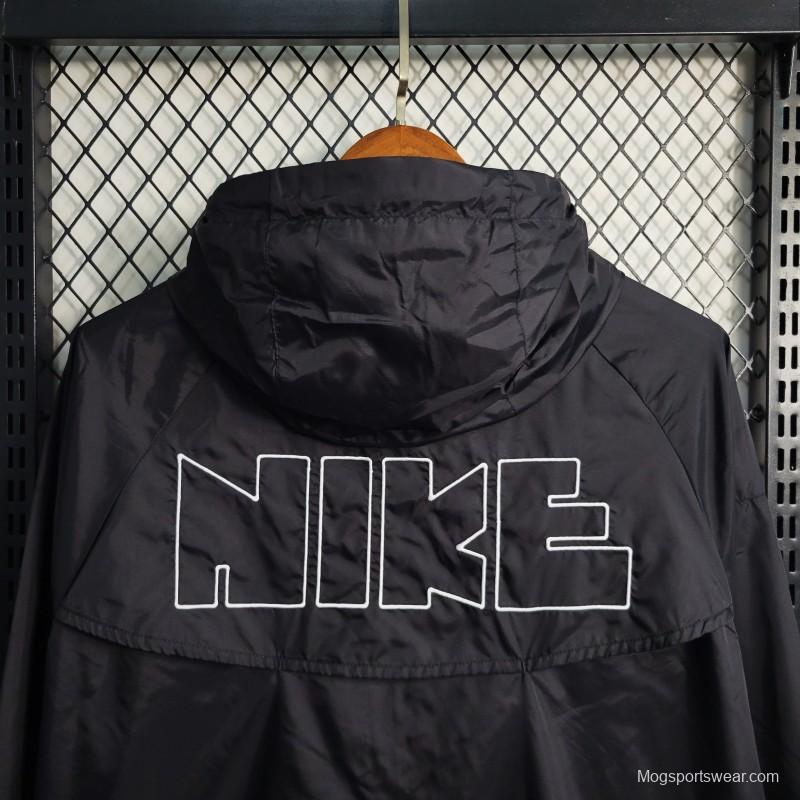 2023 Nike Black Windbreaker