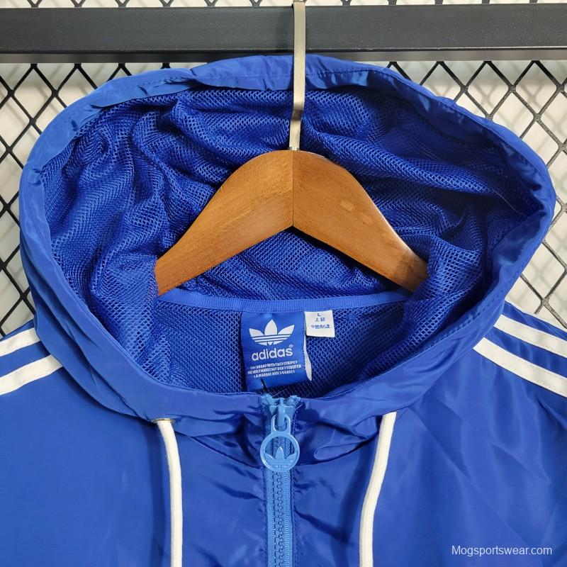 23-24 Windbreaker Yokohama F. Marinos Blue Windbreaker