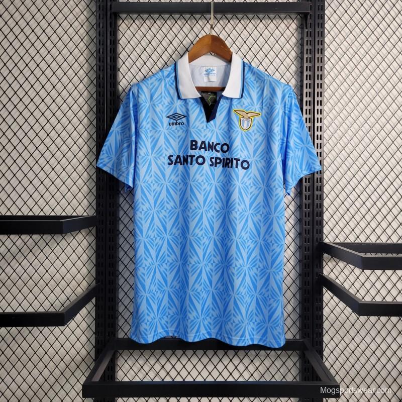 Retro 1991 Lazio Home Jersey