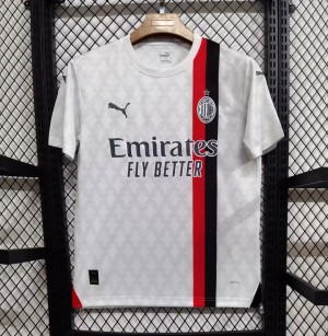 23/24 AC Milan Away White Jersey