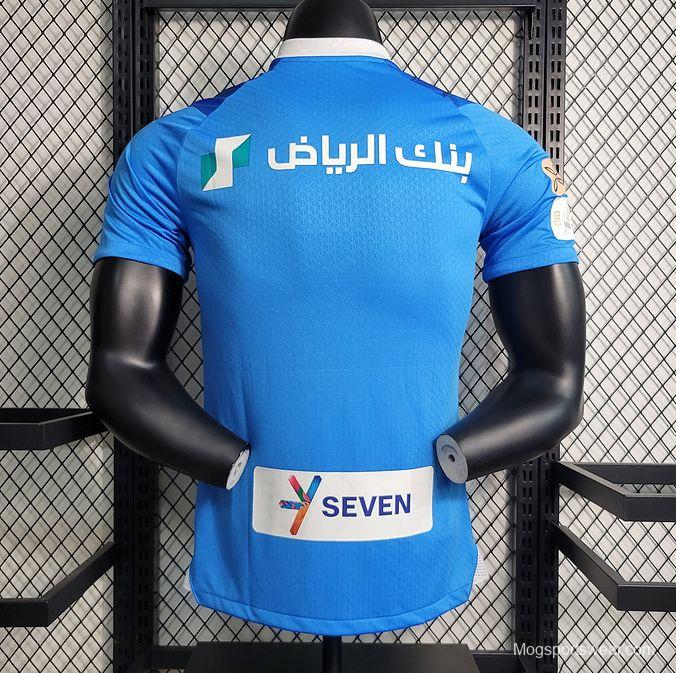 Player Version 23/24 Al Hilal Home Jersey