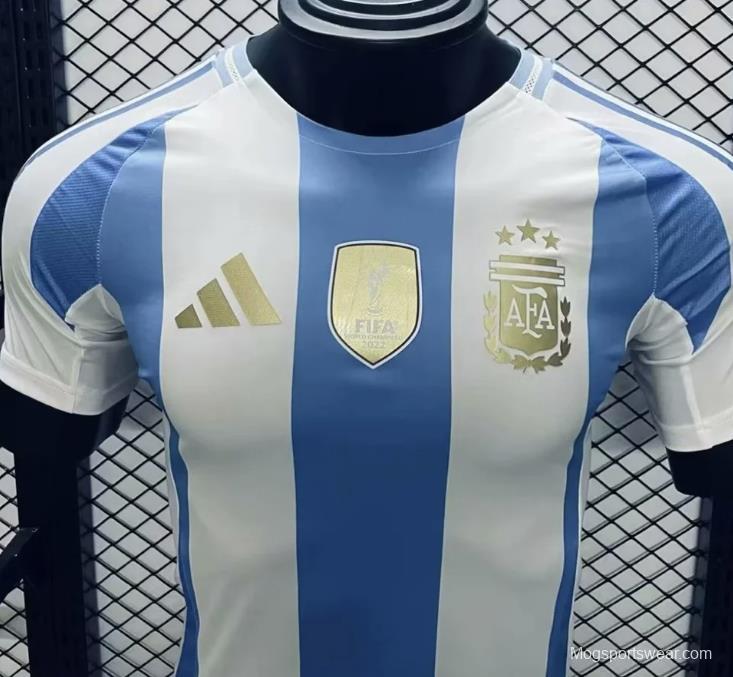 Player Version 2024 Argentina Home Jersey