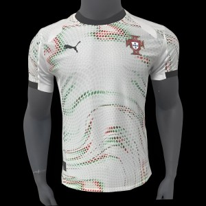 Player Version 2024 Portugal Away White Jersey