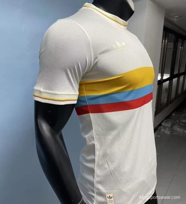 Player Version 2024 Colombia White 120Th Anniversary Jersey